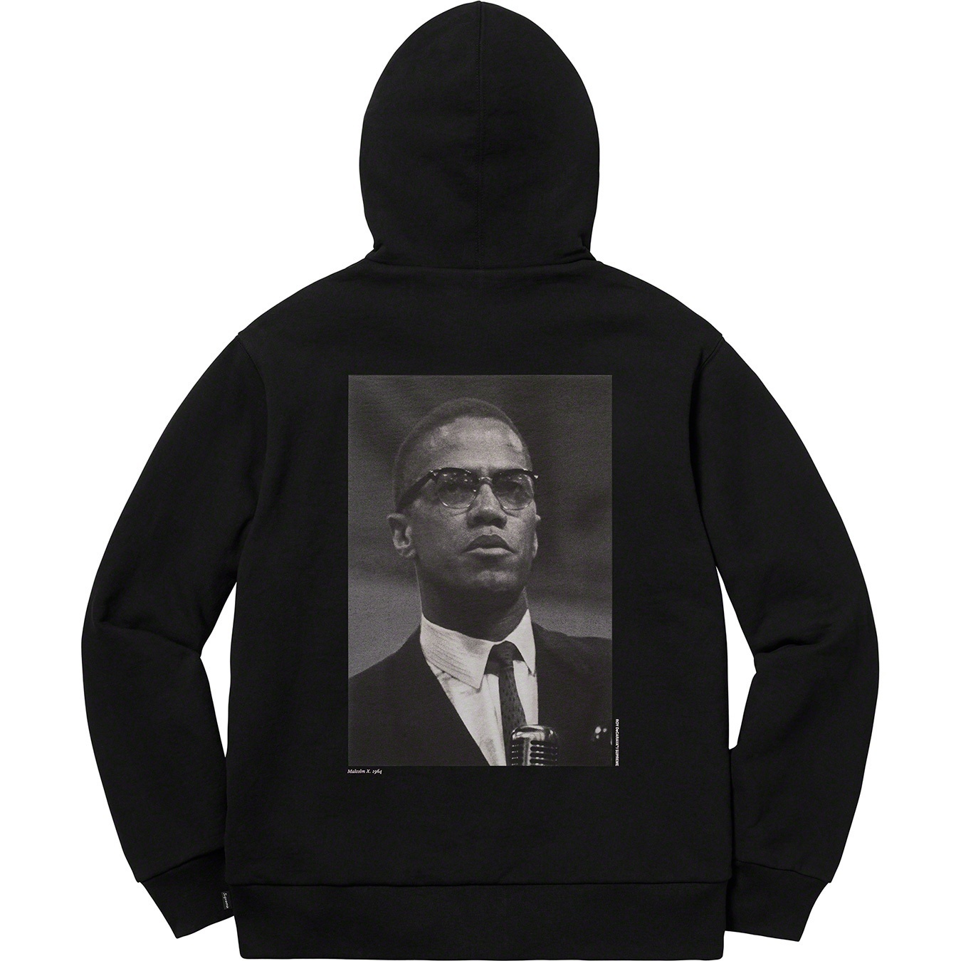 Malcolm X Hooded Sweatshirt view 5